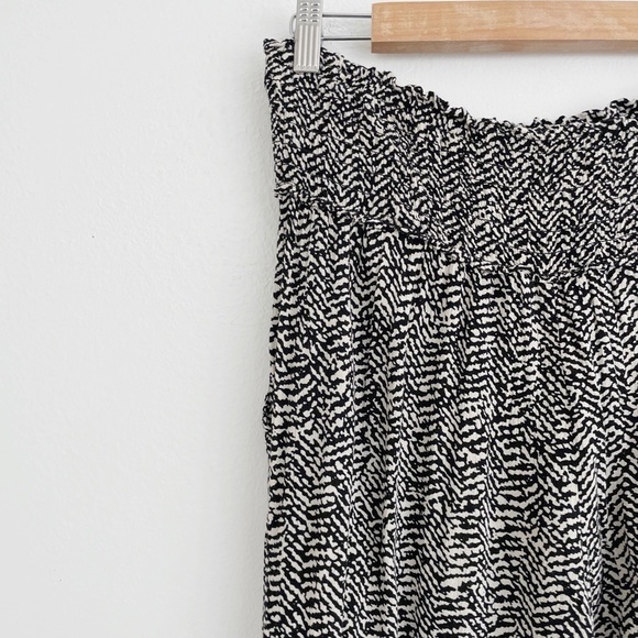 Three Dots Boho Printed Pull-On Wide Leg Pants Size Small - Picture 9 of 14